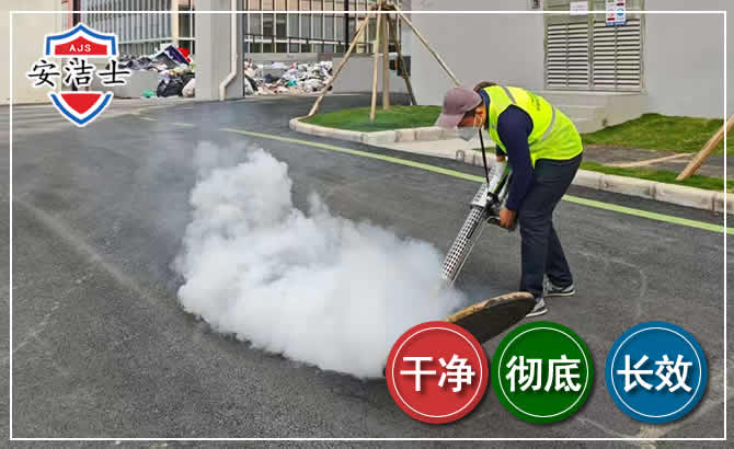 杨浦区消杀防疫现场